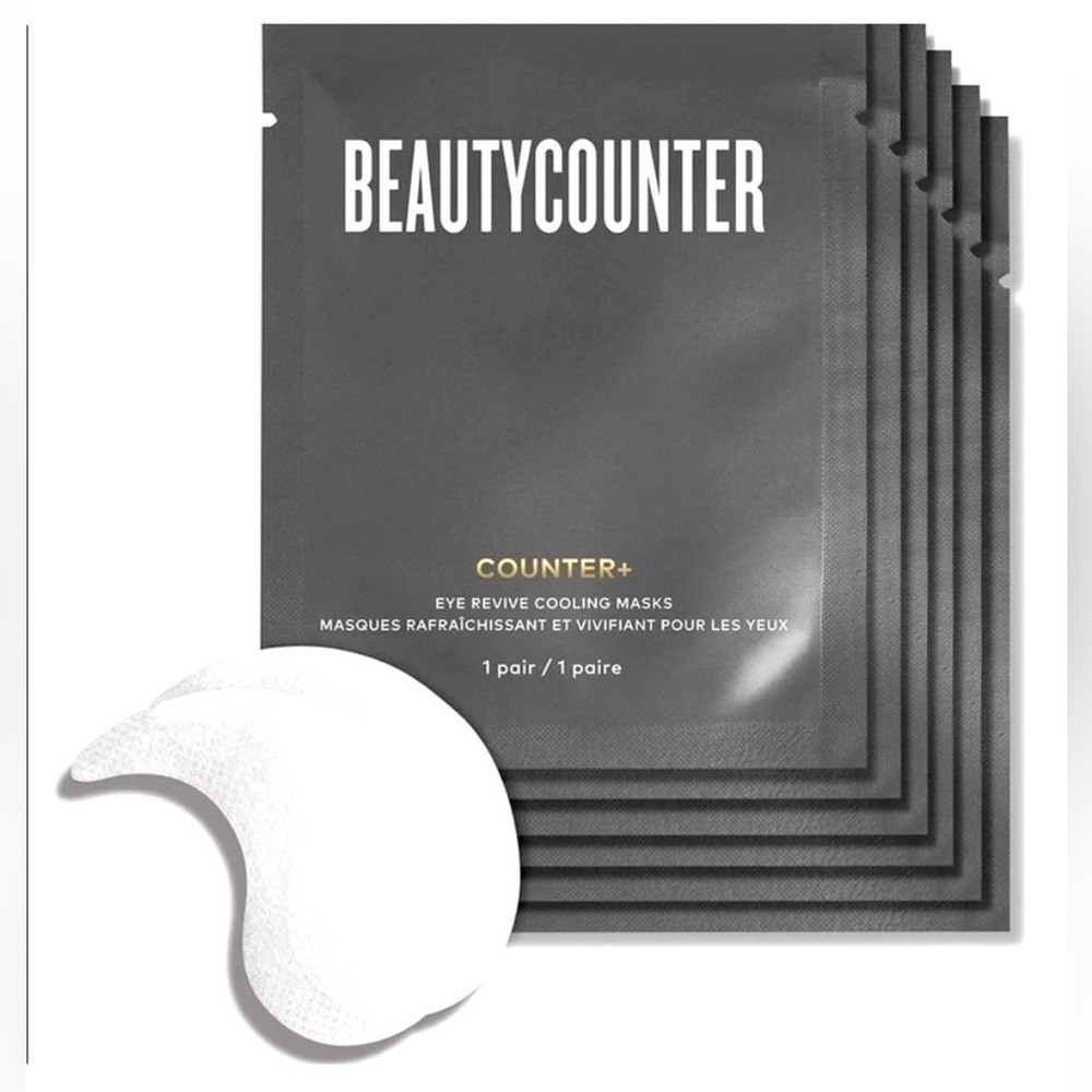 Beautycounter Counter+ Eye Revive Cooling Masks 6 pairs, New In Box